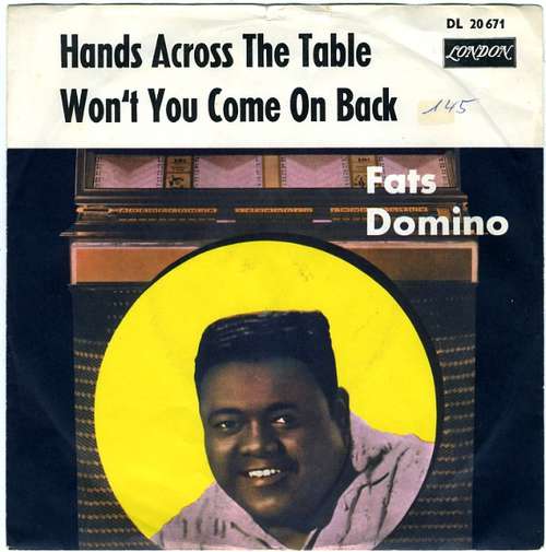 Cover Fats Domino - Won't You Come On Back / Hands Across The Table (7, Single) Schallplatten Ankauf