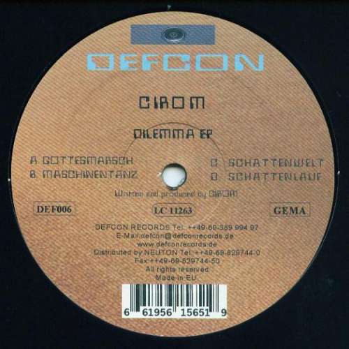 Cover Cirom - Dilemma EP (12, EP) Schallplatten Ankauf