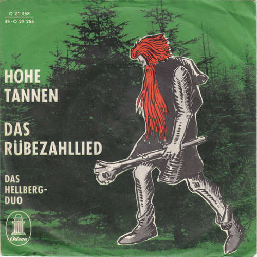 Cover Das Hellberg-Duo - Hohe Tannen (Das Rübezahllied) (7, Single) Schallplatten Ankauf