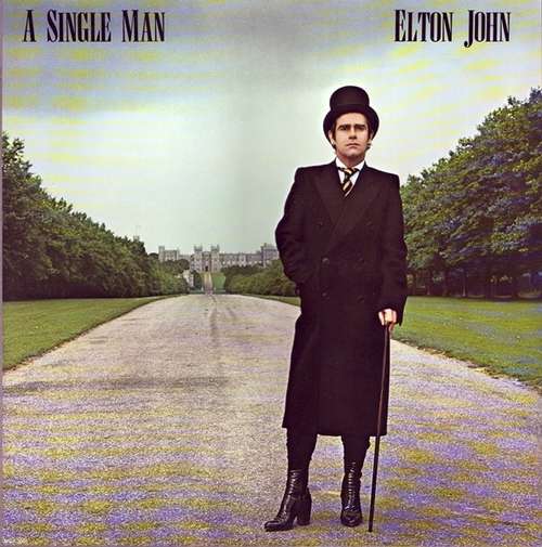 Cover Elton John - A Single Man (LP, Album, Mon) Schallplatten Ankauf