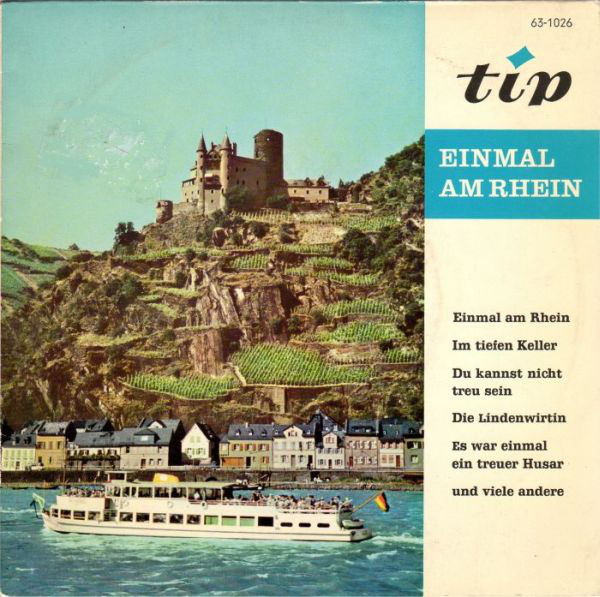 Cover Großes Orchester Mit Chor Und Solisten - Einmal Am Rhein (7, Single, Mono) Schallplatten Ankauf