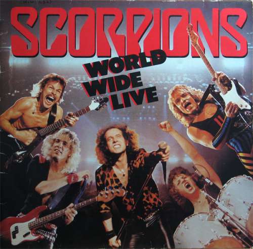 Cover Scorpions - World Wide Live (2xLP, Album, Club, Gat) Schallplatten Ankauf