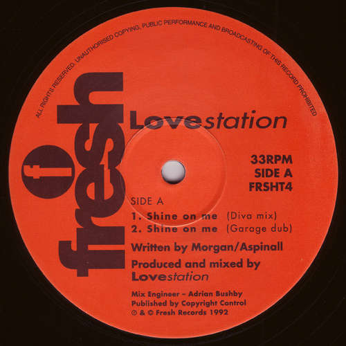 Cover Lovestation - Shine On Me (12) Schallplatten Ankauf