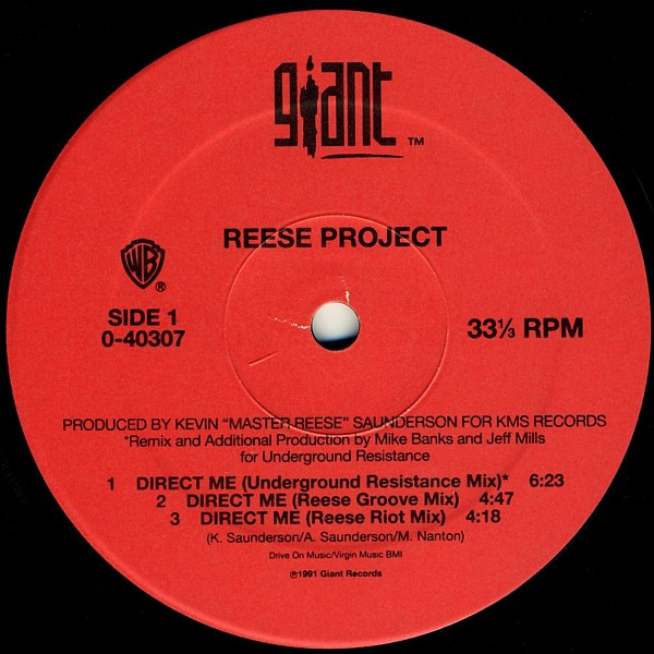 Cover Reese Project* - Direct Me (12) Schallplatten Ankauf