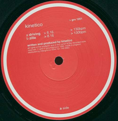Cover Kinetico - Driving (12) Schallplatten Ankauf
