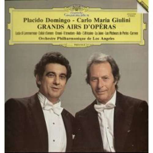 Cover Placido Domingo, Carlo Maria Giulini - Grands Airs D'Opéras (LP, Gat) Schallplatten Ankauf