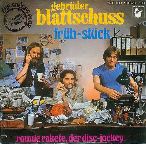 Cover Gebrüder Blattschuss - Früh-Stück (7, Single) Schallplatten Ankauf