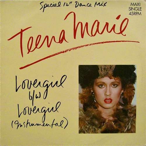 Cover Teena Marie - Lovergirl (Special 12 Dance Mix) (12, Maxi) Schallplatten Ankauf