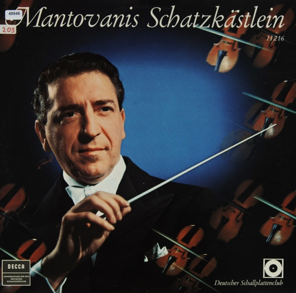 Cover Mantovani Und Sein Orchester* - Schatzkästlein (LP, Comp, Club) Schallplatten Ankauf