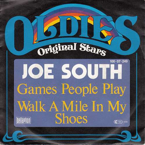 Cover Joe South - Games People Play (7, Single, RE) Schallplatten Ankauf