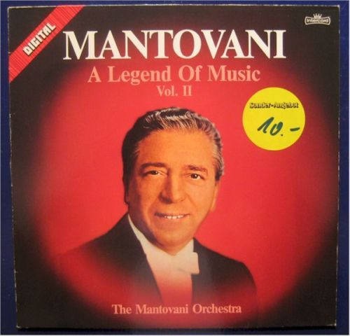 Cover The Mantovani Orchestra* - Mantovani A Legend Of Music Vol.2 (LP) Schallplatten Ankauf
