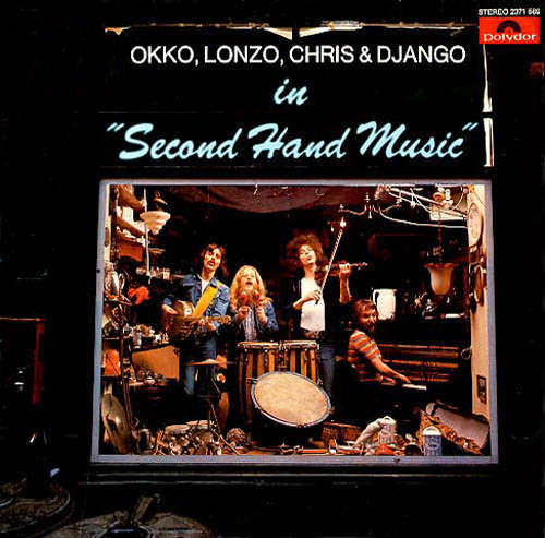 Cover Okko, Lonzo, Chris & Django - Second Hand Music (LP, Album) Schallplatten Ankauf
