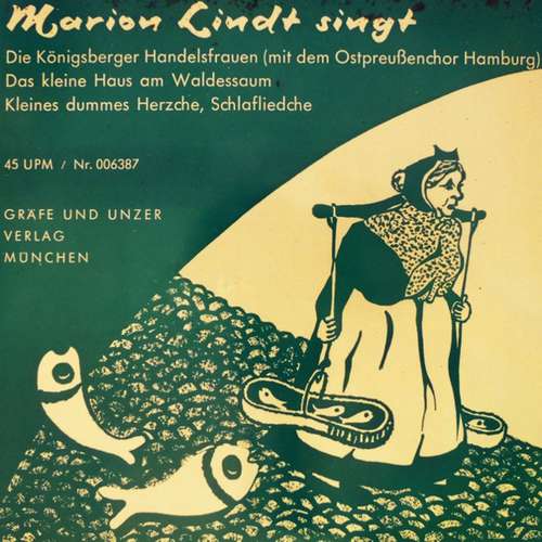Cover Marion Lindt - Marion Lindt Singt (7, Mono) Schallplatten Ankauf