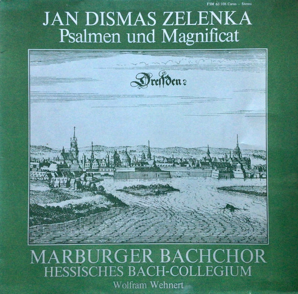 Cover Jan Dismas Zelenka, Marburger Bachchor, Hessisches Bach-Collegium, Wolfram Wehnert - Psalmen Und Magnificat (LP, Album) Schallplatten Ankauf