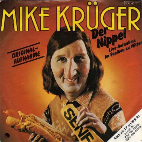 Cover Mike Krüger - Der Nippel (7, Single) Schallplatten Ankauf