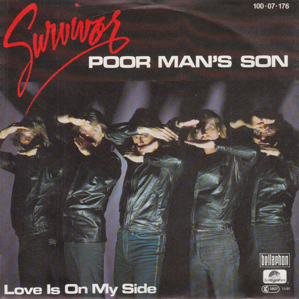 Cover Survivor - Poor Man's Son (7, Single) Schallplatten Ankauf