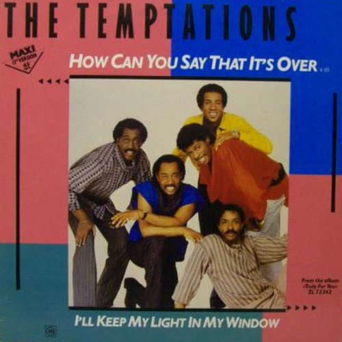 Cover The Temptations - How Can You Say That It's Over (12, Maxi) Schallplatten Ankauf