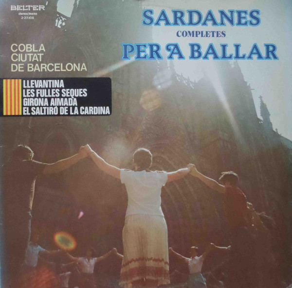 Cover Cobla Ciutat De Barcelona* - Sardanes Completes Per A Ballar  (LP) Schallplatten Ankauf