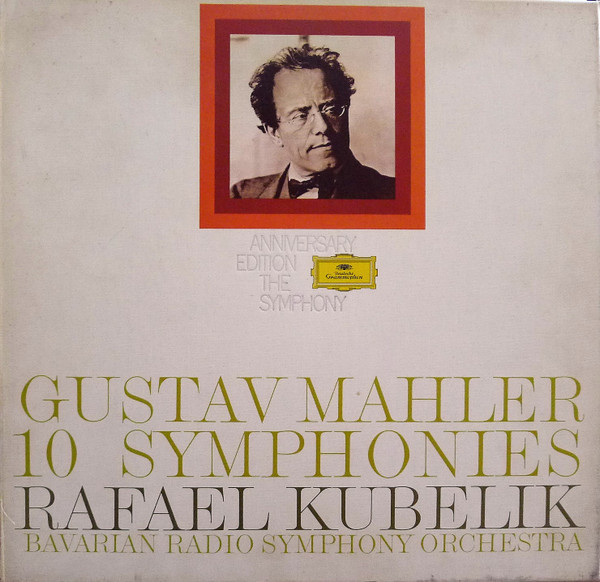 Cover Gustav Mahler – Rafael Kubelik, Bavarian Radio Symphony Orchestra* - 10 Symphonies (14xLP, Comp + Box) Schallplatten Ankauf