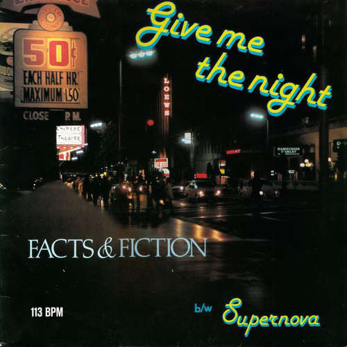 Cover Facts & Fiction - Give Me The Night / Supernova (12) Schallplatten Ankauf