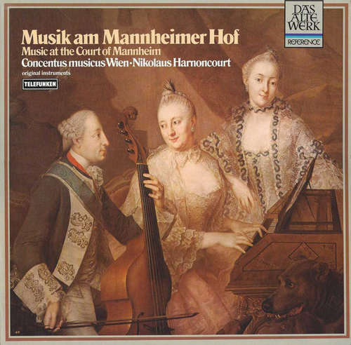 Cover Concentus Musicus Wien • Nikolaus Harnoncourt - Musik Am Mannheimer Hof = Music At The Court Of Mannheim (LP, RE) Schallplatten Ankauf