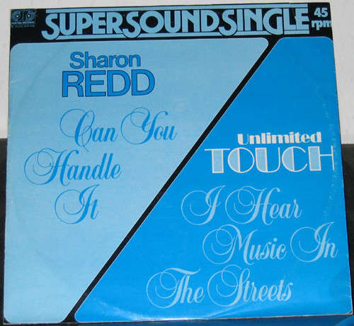 Cover Sharon Redd / Unlimited Touch - Can You Handle It / I Hear Music In The Streets (12) Schallplatten Ankauf
