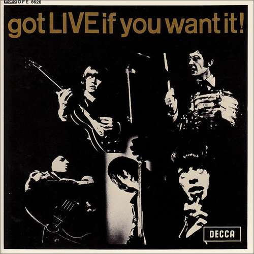 Cover Got LIVE If You Want It! Schallplatten Ankauf