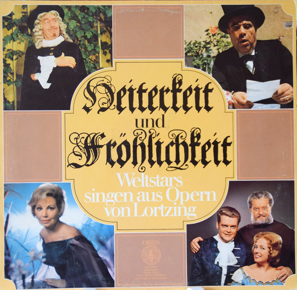 Cover Various - Heiterkeit Und Fröhlichkeit (Weltstars Singen Aus Opern Von Lortzing) (LP, Comp) Schallplatten Ankauf