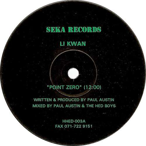 Cover Li Kwan - Point Zero / I Need A Man (12) Schallplatten Ankauf