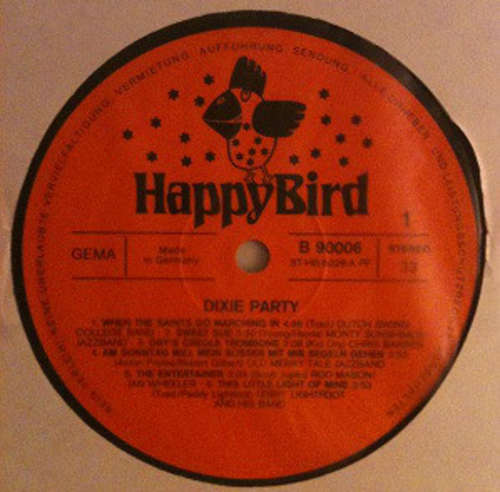 Cover zu Various - Dixie Party (LP, Comp) Schallplatten Ankauf
