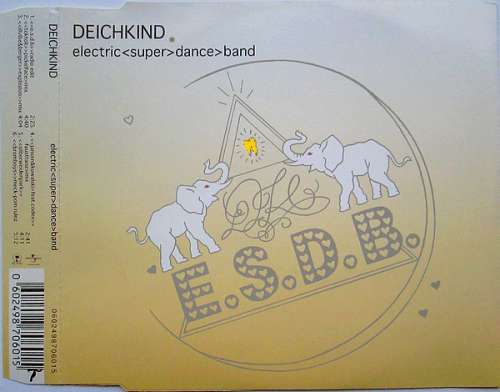 Cover Deichkind - Electric<super>dance>band (CD, Maxi) Schallplatten Ankauf