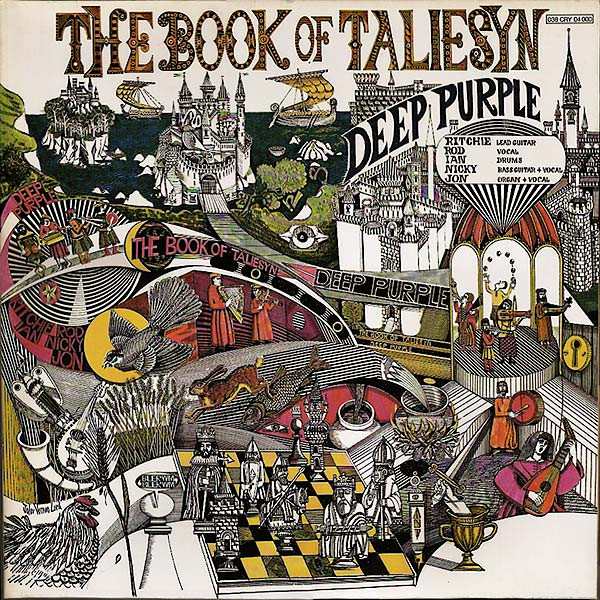 Cover Deep Purple - The Book Of Taliesyn (LP, Album, RE, RP, Gat) Schallplatten Ankauf