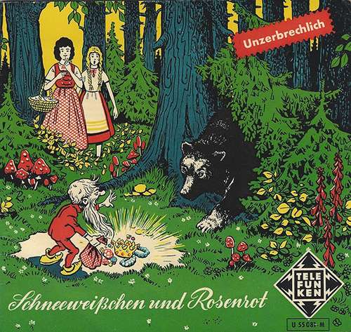 Cover Brüder Grimm* - Schneeweißchen Und Rosenrot (7, Mono) Schallplatten Ankauf