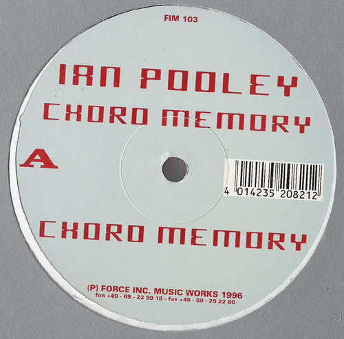 Cover Ian Pooley - Chord Memory (12) Schallplatten Ankauf