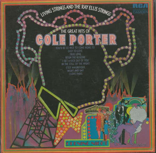 Cover Living Strings, Ray Ellis And His Orchestra Strings - The Great Hits Of Cole Porter (LP) Schallplatten Ankauf