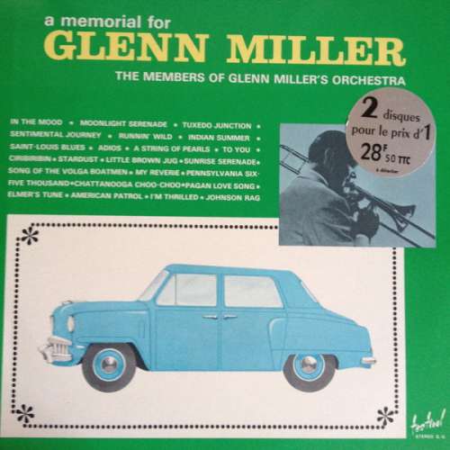 Cover The Members Of Glenn Miller's Orchestra* - A Memorial For Glenn Miller (2xLP, Gat) Schallplatten Ankauf