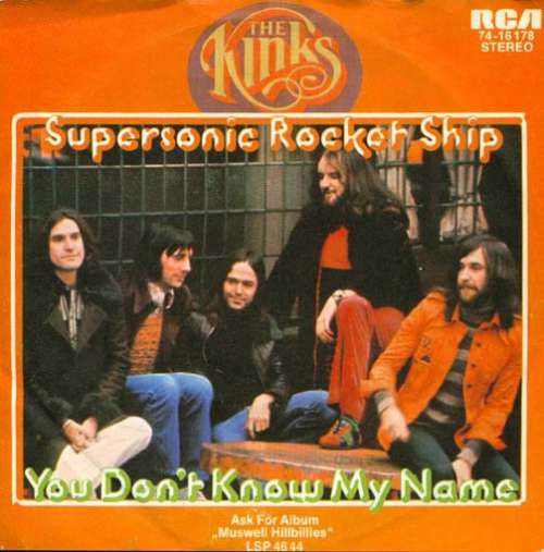 Cover The Kinks - Supersonic Rocket Ship / You Don't Know My Name (7, Single) Schallplatten Ankauf