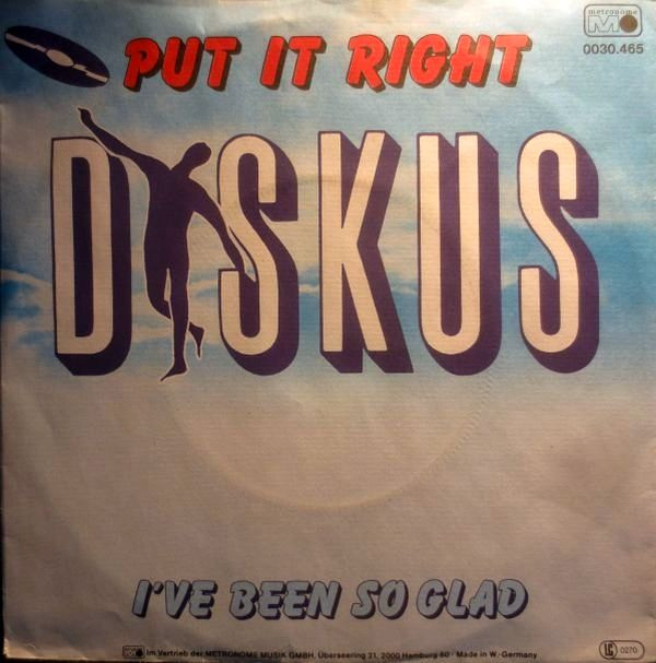 Bild Diskus (2) - Put It Right / I've Been So Glad (7, Single) Schallplatten Ankauf