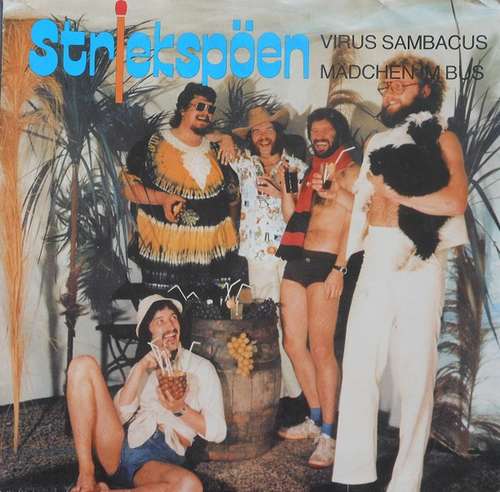 Cover Striekspöen - Virus Sambacus / Mädchen Im Bus (7, Single) Schallplatten Ankauf
