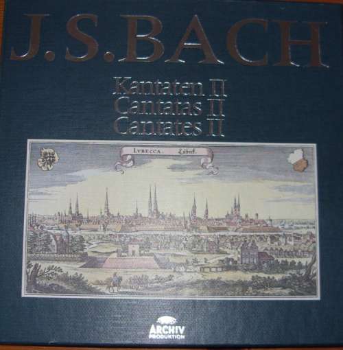 Cover Johann Sebastian Bach - Kantaten II - Cantatas II - Cantates II (11xLP, Comp + Box) Schallplatten Ankauf