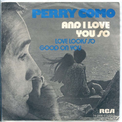 Cover Perry Como - And I Love You So (7, Single) Schallplatten Ankauf