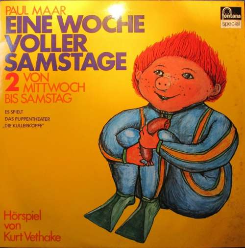 Cover Paul Maar, Kurt Vethake - Eine Woche Voller Samstage (2. Von Mittwoch Bis Samstag) (LP) Schallplatten Ankauf