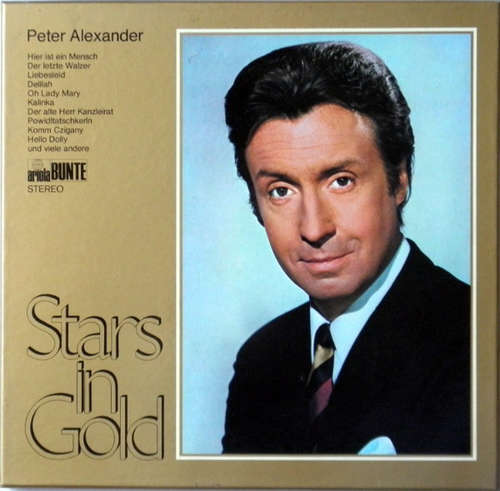 Cover Peter Alexander - Stars In Gold (2xLP, Comp + Box) Schallplatten Ankauf