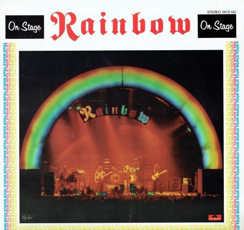 Cover Rainbow - On Stage (2xLP, Album, RE) Schallplatten Ankauf
