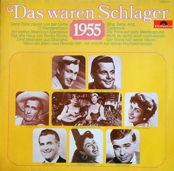 Cover Various - Das Waren Schlager 1955 (LP, Comp, Mono) Schallplatten Ankauf