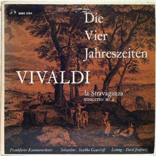 Cover Vivaldi* - Saschko Gawriloff, Frankfurter Kammerorchester*, David Josefowitz - Die Vier Jahreszeiten / Konzert In E- Moll Aus La Stravaganza (LP, Album) Schallplatten Ankauf