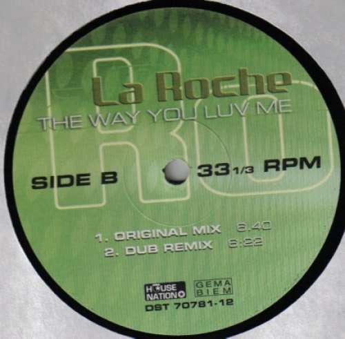 Cover La Roche* - The Way You Luv Me (12) Schallplatten Ankauf