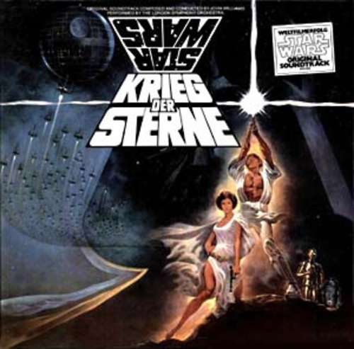 Cover The London Symphony Orchestra - Krieg Der Sterne - Star Wars (2xLP, Album, Gat) Schallplatten Ankauf