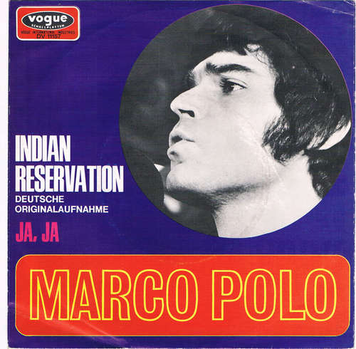 Cover Marco Polo (16) - Indian Reservation / Ja, Ja (7, Single) Schallplatten Ankauf
