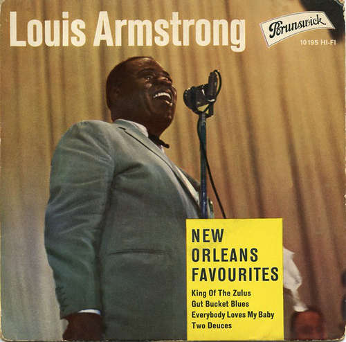 Cover Louis Armstrong And His All-Stars - New Orleans Favourites (7, Mono) Schallplatten Ankauf
